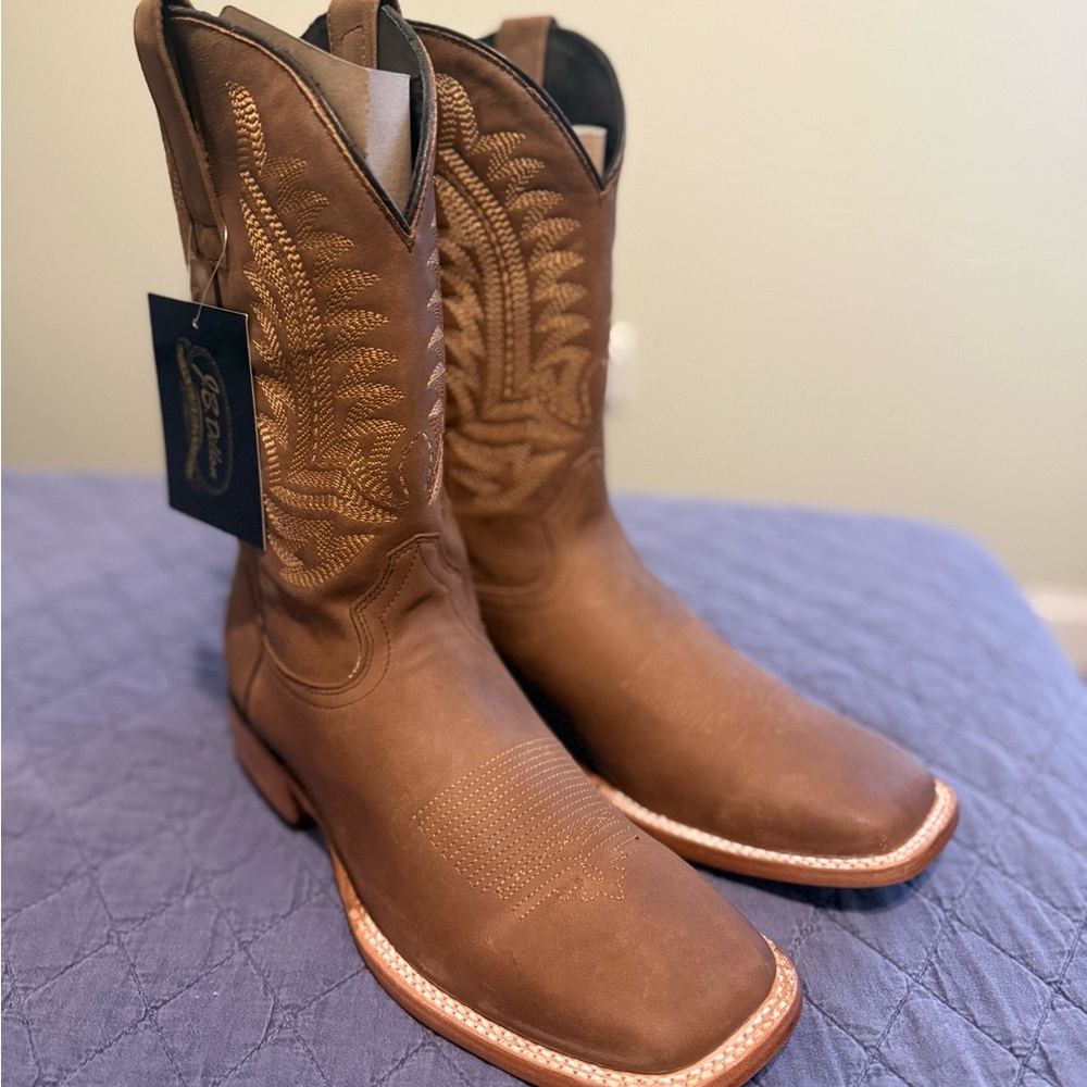 J.B. Dillon Tan Western Boots